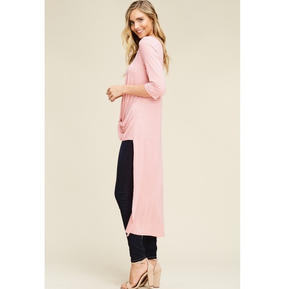 $$ FIRM $$ Beautiful Spring Hi Lo Tunic Top - Picture 5 of 8